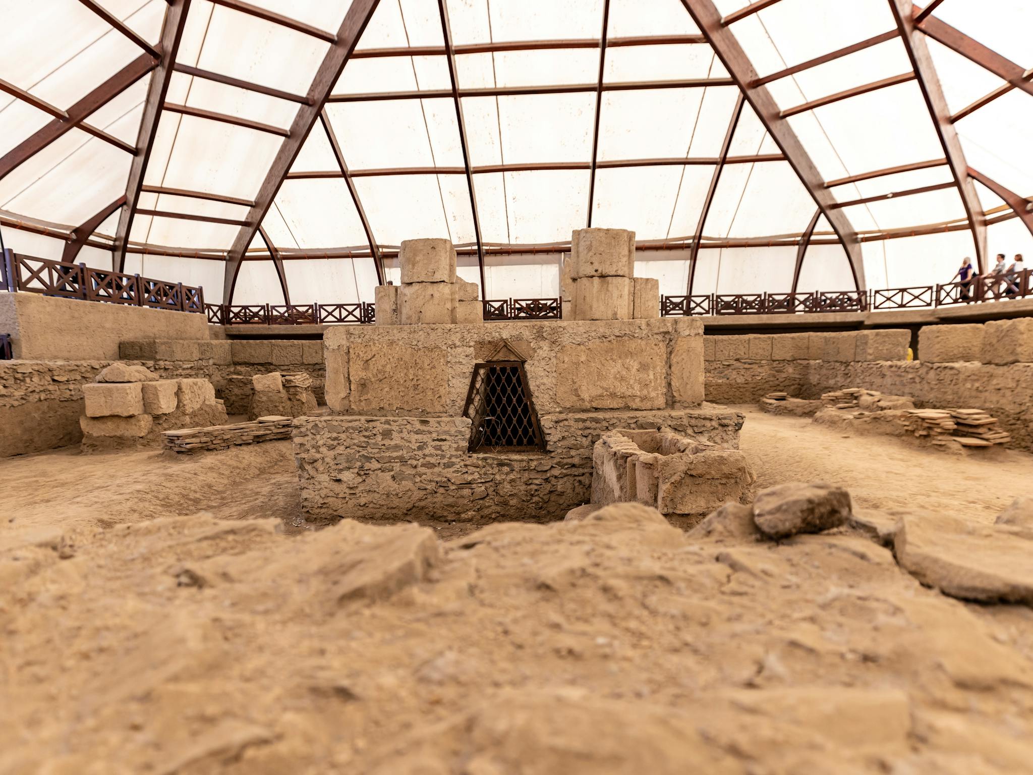 Explore the ancient ruins at Viminacium archaeological site, showcasing historical architecture.